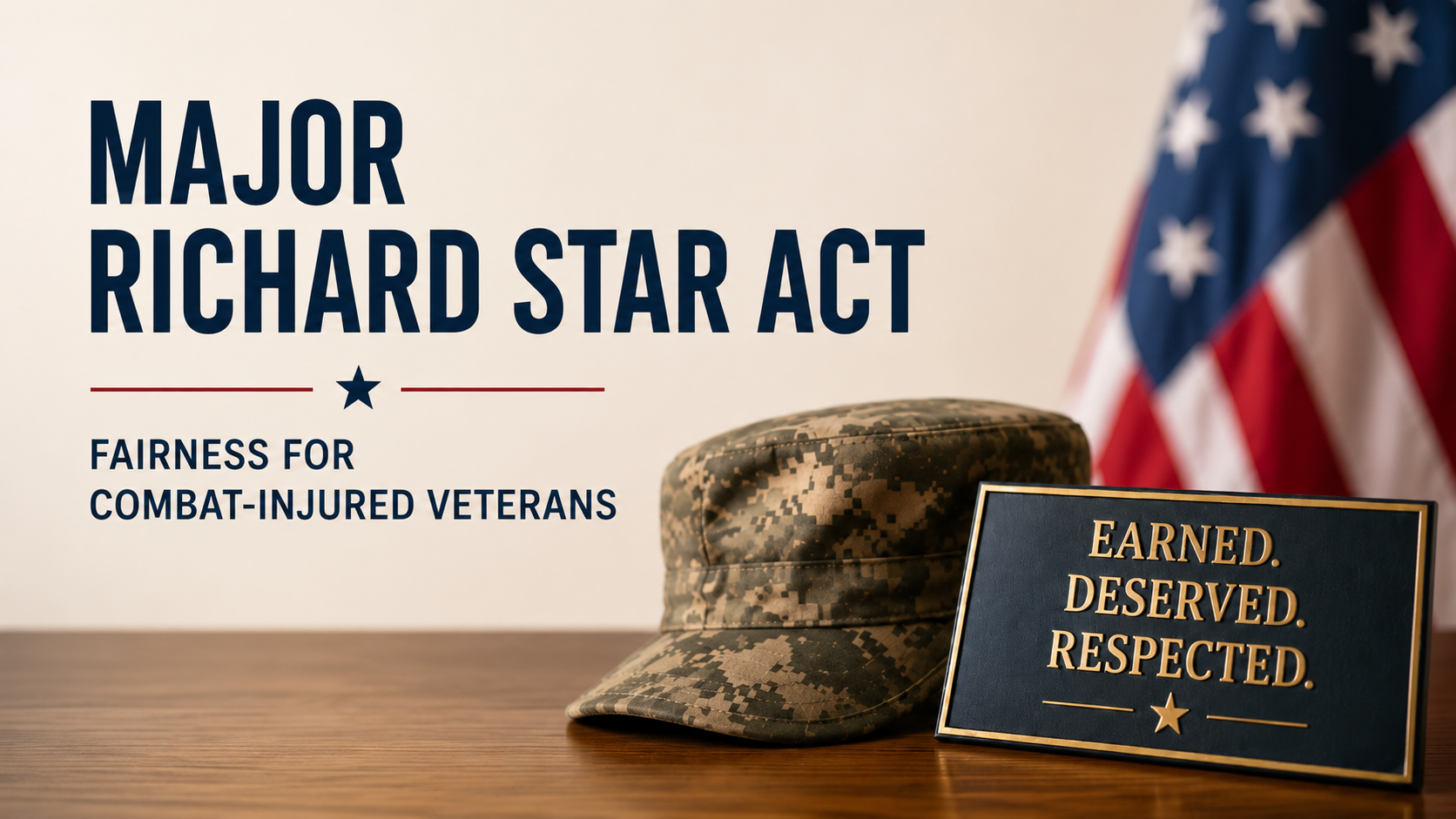 Major Richard Star Act: What Combat-Injured Veterans Should Know